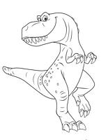 kolorowanka Dobry dinozaur malowanka z bajki nr 38
