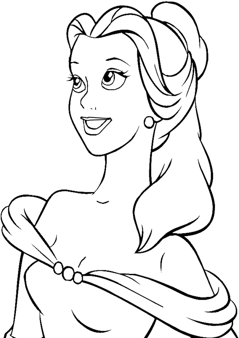 Легкая принцесса. Бель принцесса Дисней срисовать. Принцесса Бель рисунок. Раскраски принцессы Диснея. Принцесса. Раскраска.