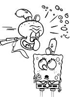 kolorowanki Spongebob Kanciastoporty do wydruku malowanki numer  94