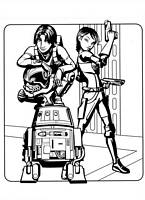 kolorowanki Star Wars Rebelianci malowanki Gwiezdne Wojny do wydruku numer 25