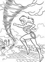 kolorowanki Wonder Woman malowanki do wydruku dla dzieci nr 23